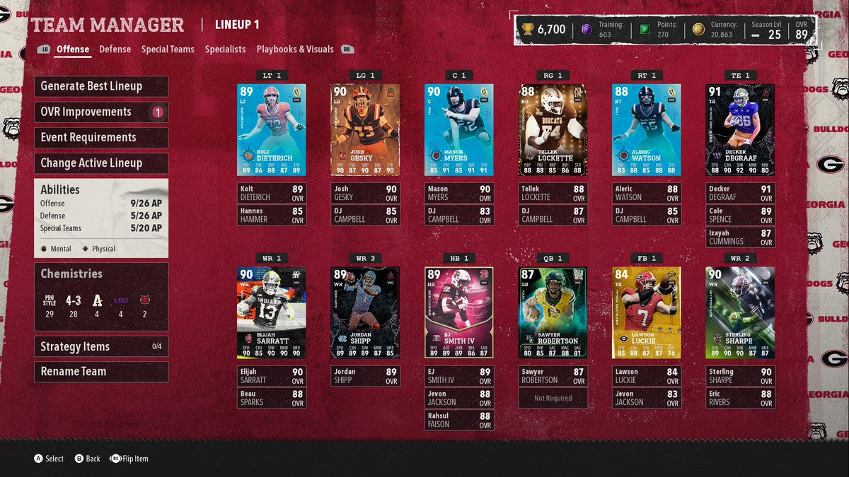 SaltyJackYT's tweet image. Getting back into CUT… team lineup after some 5$ boosters spent and Premuim Pass…. working on grinding XP now and finishing challenges/ black friday solo season…