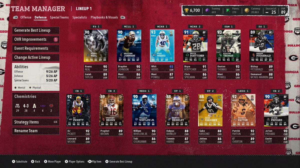 SaltyJackYT's tweet image. Getting back into CUT… team lineup after some 5$ boosters spent and Premuim Pass…. working on grinding XP now and finishing challenges/ black friday solo season…