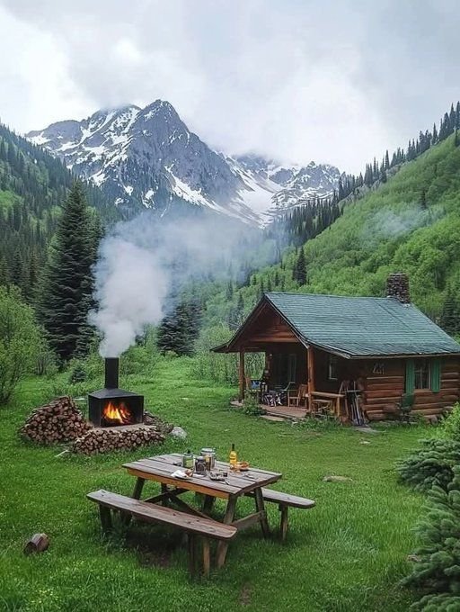 Mountain Cabins tweet media