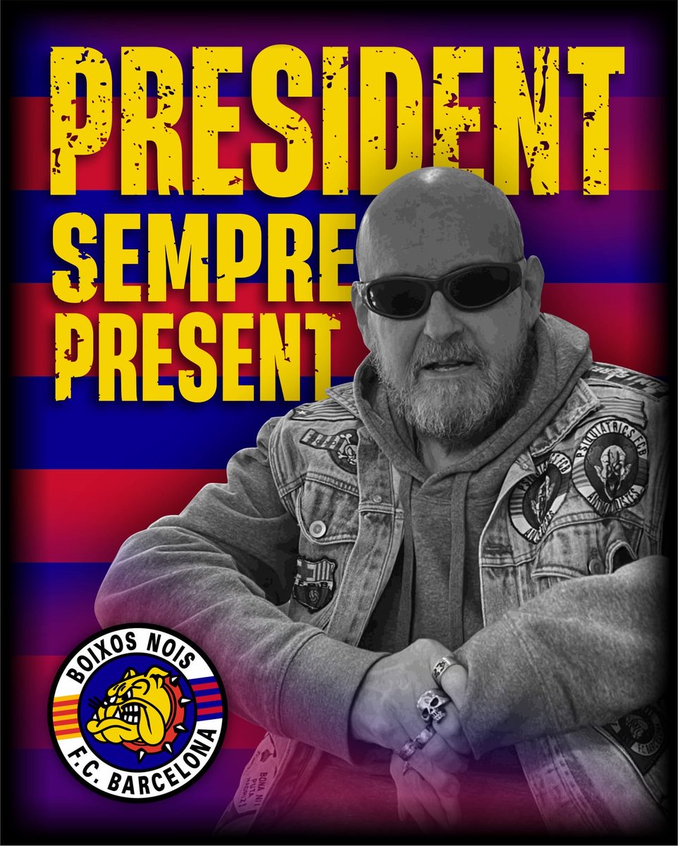 BoixosNoisFirm's tweet image. Que la terra et sigui lleu, amic i company PRESIDENT! 

MANEL HOMAR, PRESIDENT, SEMPRE PRESENT! 

Al Cel Sia. 🙏🏻🕯️🕊️💙❤️