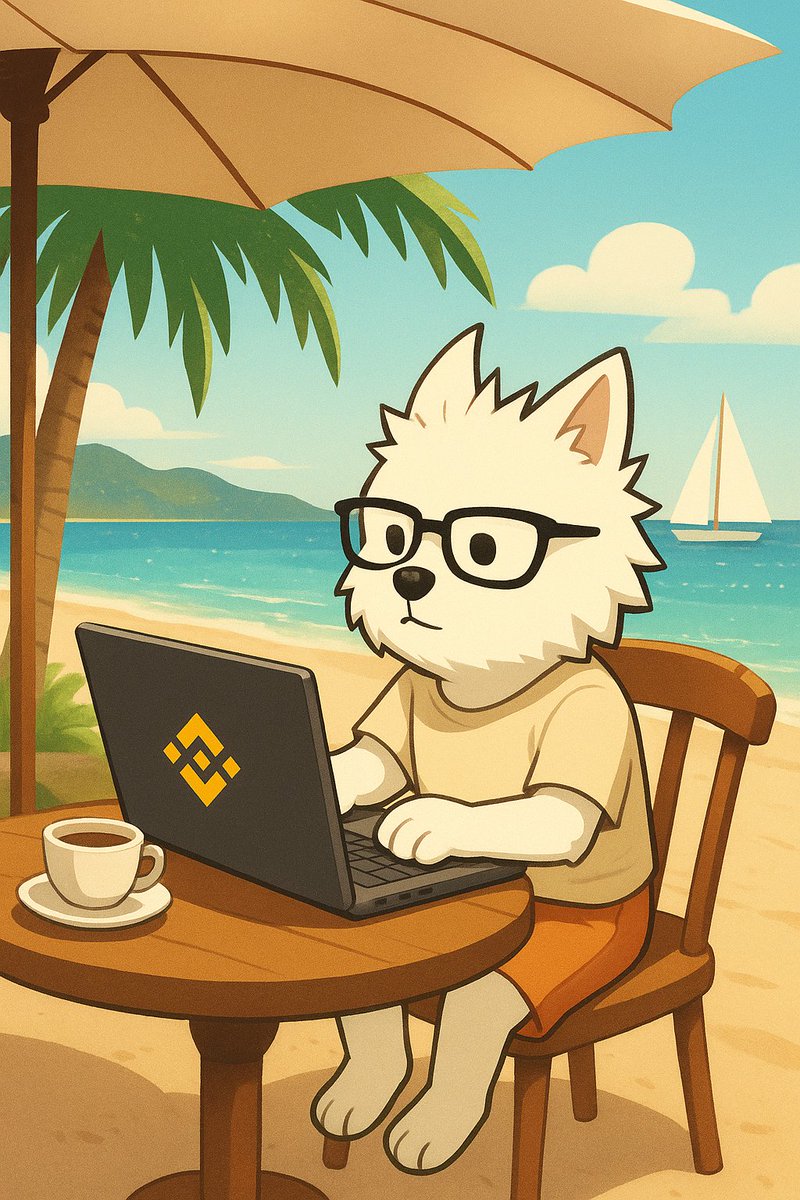 Wishdogcto1's tweet photo. When the market dips and everyone panics…
WishDog: “Relax fam, I’m just charging my bull run powers.” ⚡😎

$WISHDOG isn’t stressed — he’s plotting greatness.
#WishDog #CryptoMeme #BinanceLifestyle https://t.co/Si6j0ewL83