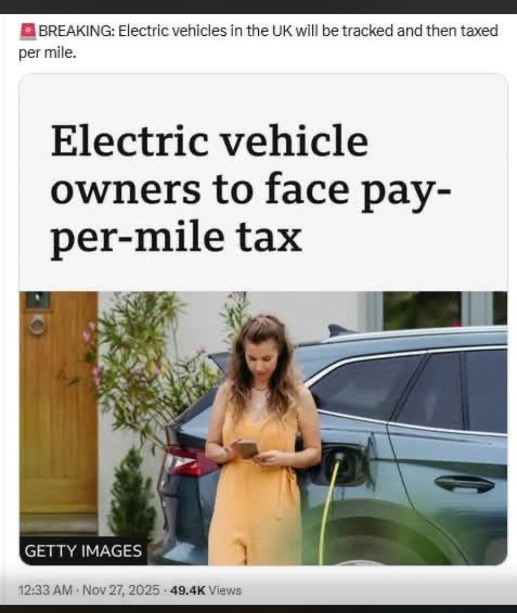 melissacare01's tweet image. In Canada, Alberta: Implements a flat annual $200 tax on fully electric vehicles, effective February 13, 2025,
Saskatchewan: Charges a flat annual road use fee of $150 for electric vehicles (Class
LV), which increased to $300 June 1, 2025.
Quebec: Plans to introduce a flat annual…