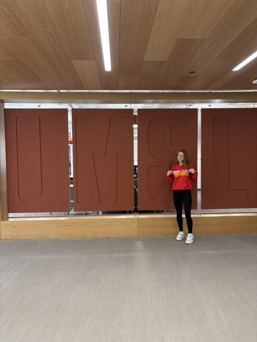 I’m so blessed to announce my commitment to play softball at the next level for the University of Missouri - St. Louis! I’m thankful for the opportunity God has given me to continue my career! Thank you to my parents, sisters, and coaches who’ve done so much for me! Go Tritons!🔱