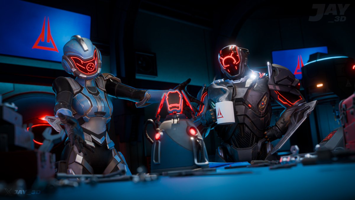 🌌⚙️ The Scientist &amp; The Paradigm ⚙️🌌

#Fortnite #ForniteArt #FortniteFanArt #FortniteSeven #Blender