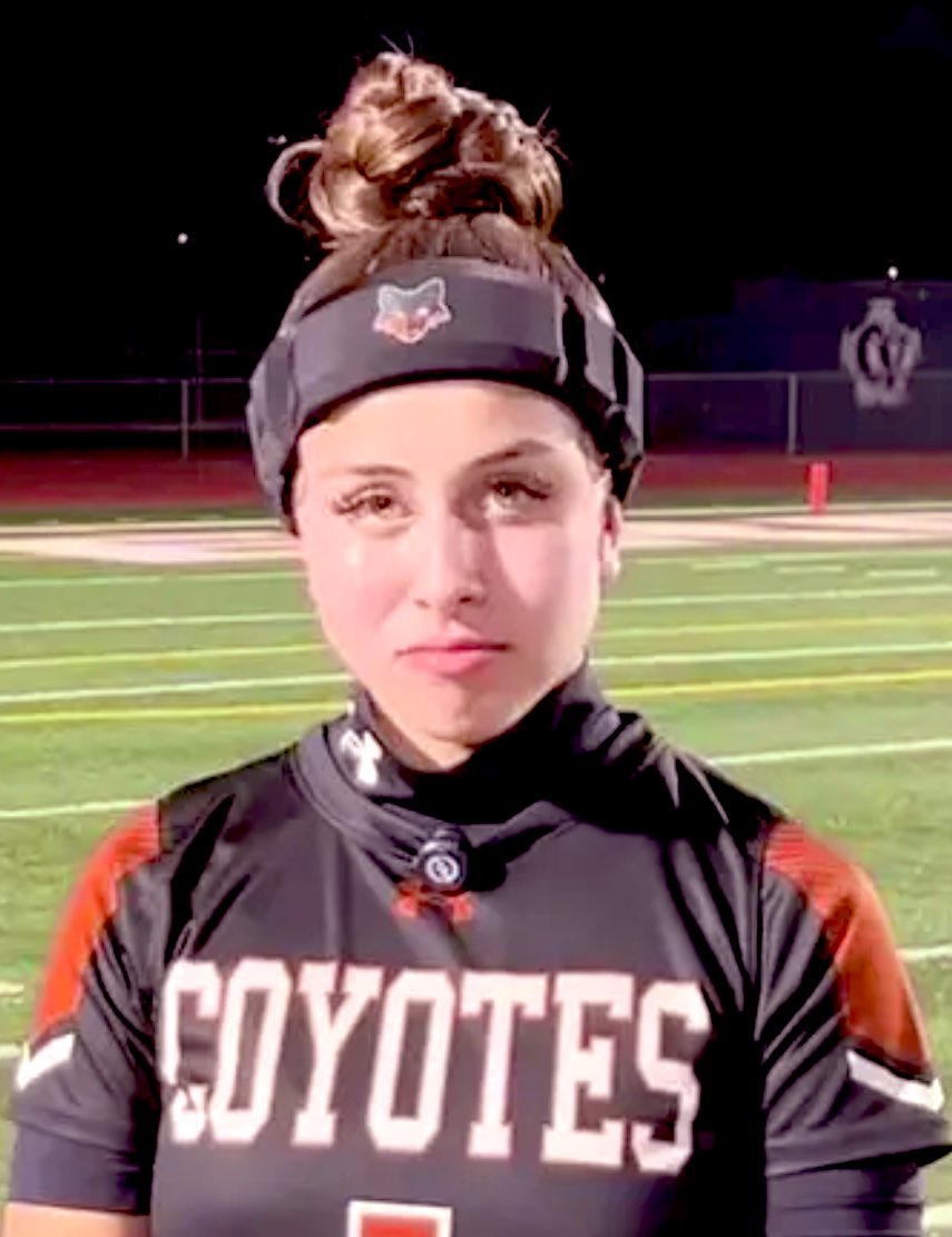 Ranked #1 QB in the Country,  <a href="/CVHSGirlsFlagFB/">CVHS Girls Flag Football</a> <a href="/CHIMIMORENO1/">Amaya Moreno</a> delivers with a State Championship and will join the Dean tomorrow on the Kevin McCabe Show <a href="/AZSports/">Arizona Sports</a> 98.7 📸 c/<a href="/azcsports/">azcentral sports</a>