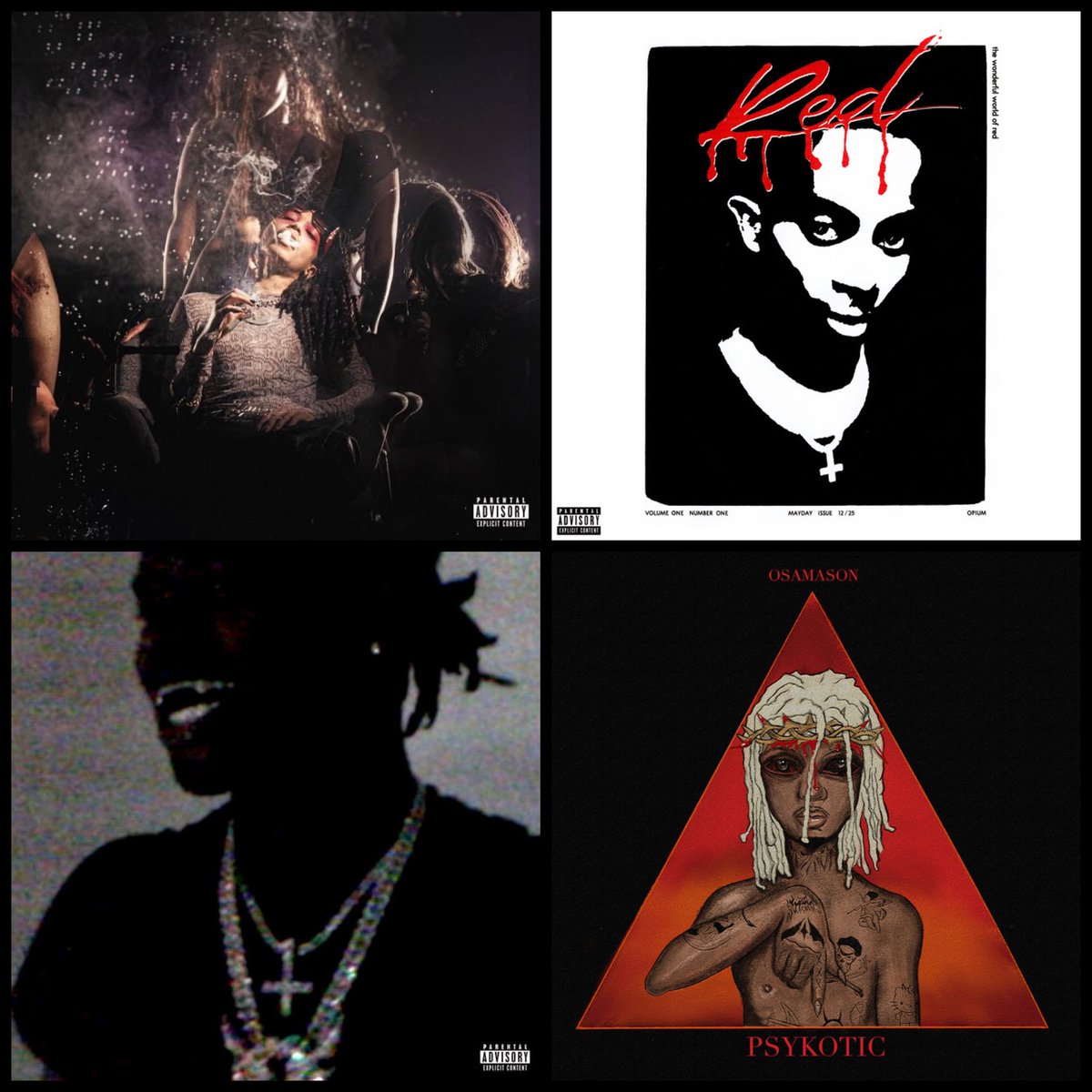 RayRapOpinions's tweet image. Delete one of these albums