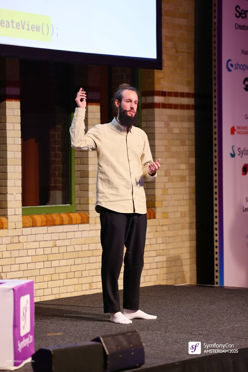 sulu's tweet image. Wrapping up #SymfonyCon 2025 — brains full, notebooks full, batteries… let’s say low but happy.

What really made the week were the small moments: quick hallway chats, unexpected deep dives, and honest exchanges about real project challenges.