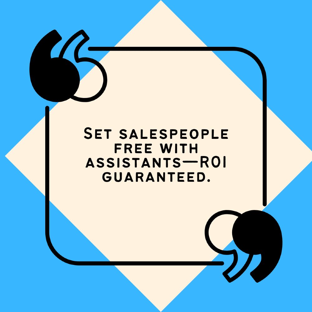 iaBlueprint's tweet image. Free your rainmaker from admin.
An executive assistant pays for themselves when pipeline moves.
#ExecutiveAssistant #outsourcing #Sales #Revenue