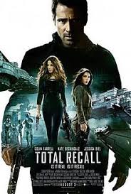 PynchonInPublic's tweet image. The 2012 remake of Total Recall with Colin Farrell is an OK science fiction film but lacks originality and humour of the Arnie original. #totalrecall