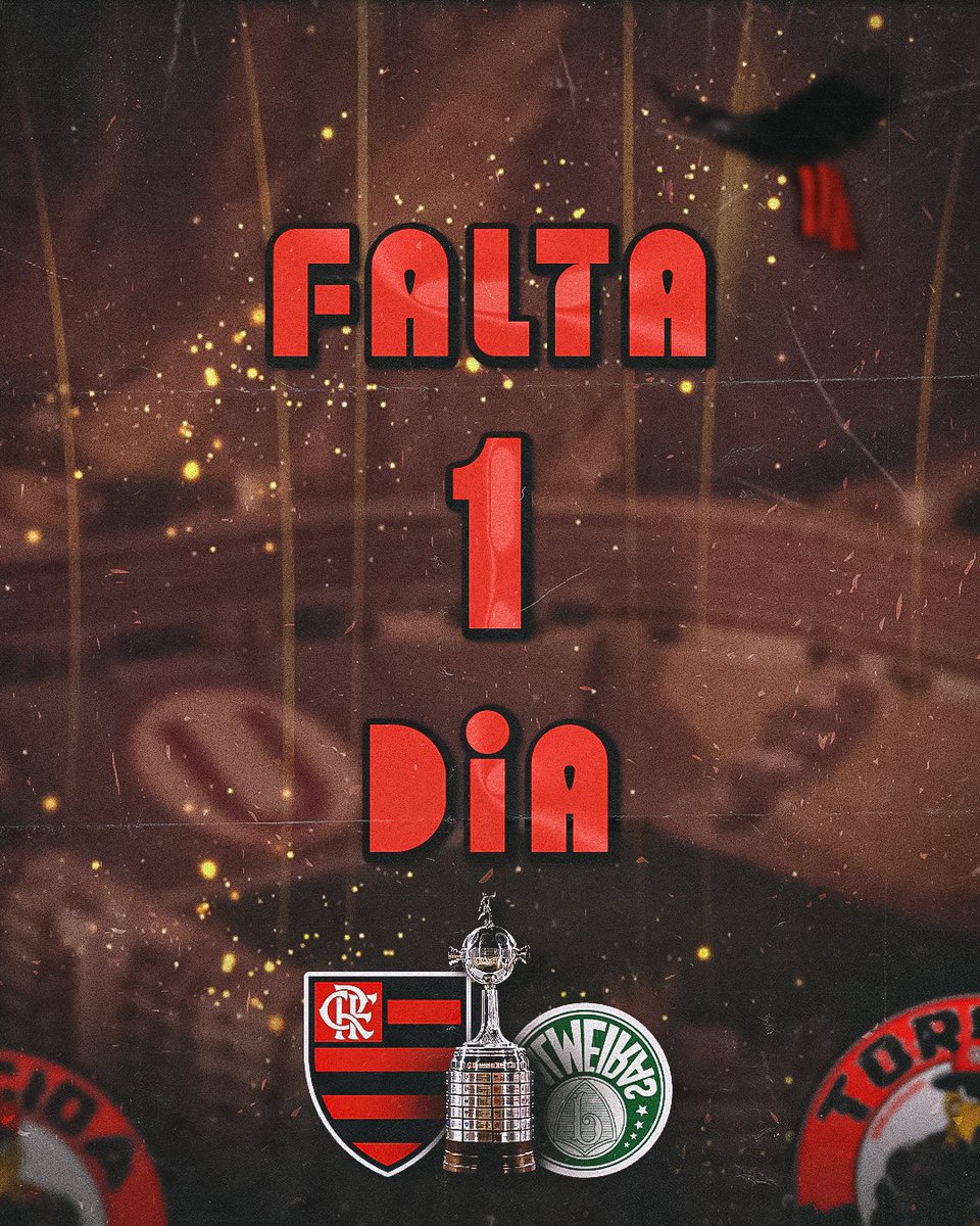 RocaFla's tweet photo. Faltam pouco mais de 24h para Flamengo x Palmeiras
Final da Libertadores da América!

O que parecia distante, agora está mais próximo do que nunca, NINGUÉM MORRE NOS DEVENDO!!!

1 dia para o TETRA!!! 🏆🏆🏆🏆🔴⚫️

#RoçaFla 🔴⚫️👐 #AMaiorDaRocinha https://t.co/ewyX1C4k6B