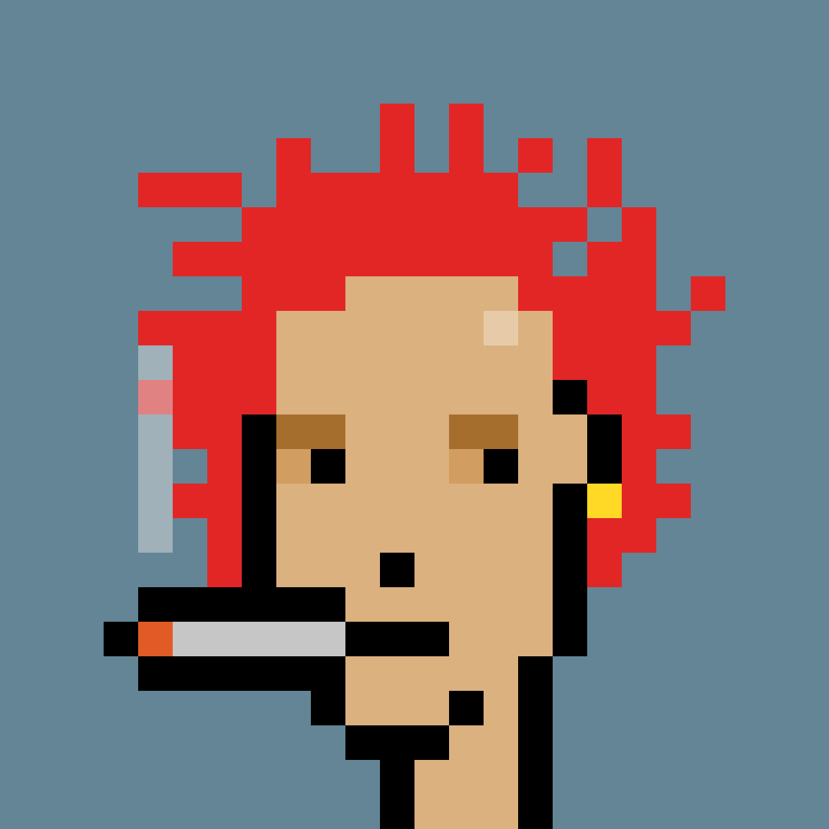 PhunkBot's tweet image. Phunk #3284 was flipped for Ξ0.033 ($101) by 0xricko.eth
| cryptophunks.com/details/3284