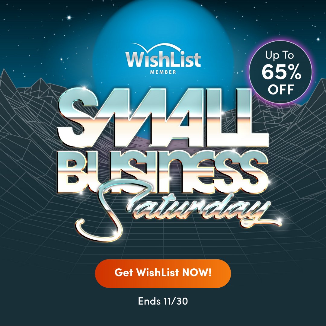 Small businesses, this is for you, 'cause you deserve big savings! Grab #WishListMember at up to 65% off w/code BF2025 &amp; watch your membership site grow. 🚀
Dream big, build bigger! 💪
👉 wishlistmember.com/pricing/
#SmallBusinessSaturday #BusinessGrowth #WishListMember