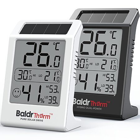CyberDealDaily's tweet image. [$4.2] BaldrTherm Solar-Powered Room Thermometer &amp;amp; Indoor Humidity Meter $4.20 @ Amazon ift.tt/XBMmUgc #ad 

#AmazonDeals #DailyDeals #Deals #Sale