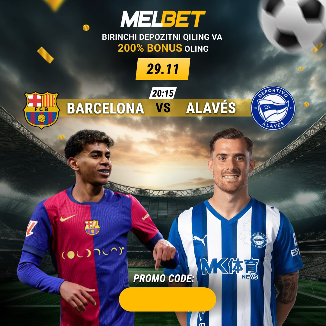 #Barcelona  🆚 #Alaves  Promo Materials

#Melbet Affiliate Registration:
👎👎👎👎
bit.ly/melbetpartnert…

#melbetpartner #melbetaffiliate