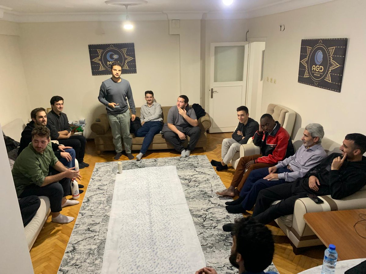 iucagd's tweet image. Haftalık sohbetimizi Atilla Mehdigil hocamızla gerçekleştirdik.