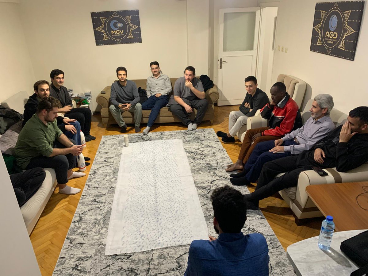 iucagd's tweet image. Haftalık sohbetimizi Atilla Mehdigil hocamızla gerçekleştirdik.