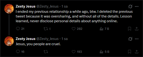 grown ass man dosen't know don't share your private things on social media?