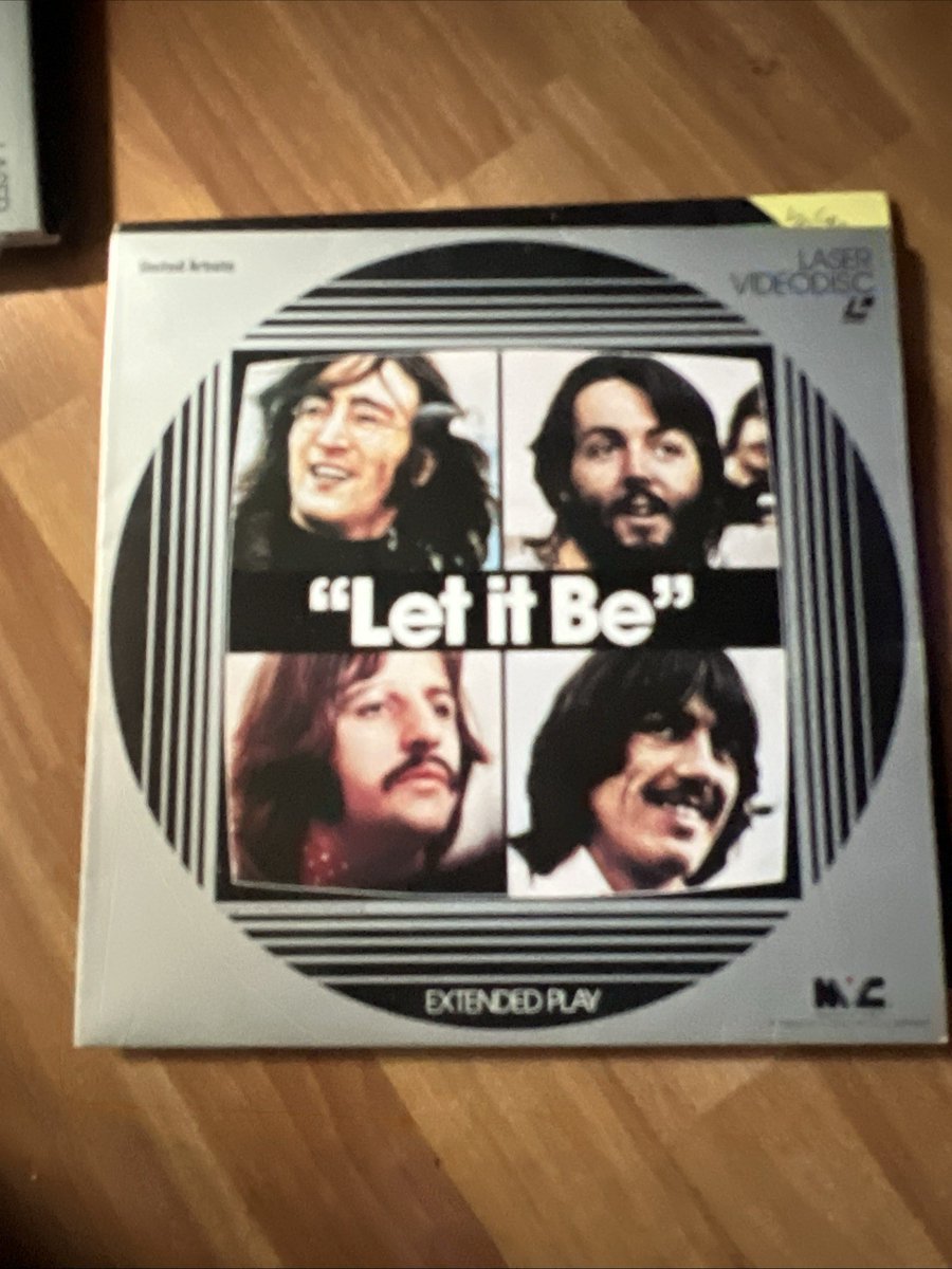 LaserDiscLover's tweet image. The Beatles Let It Be 1970 Film, 1981 LD Laserdisc READ FULL DESCRIPTION

Ends Wed 3rd Dec @ 4:39pm

ebay.co.uk/itm/1776166971…

#ad #laserdisc #mca #laserdisccollector