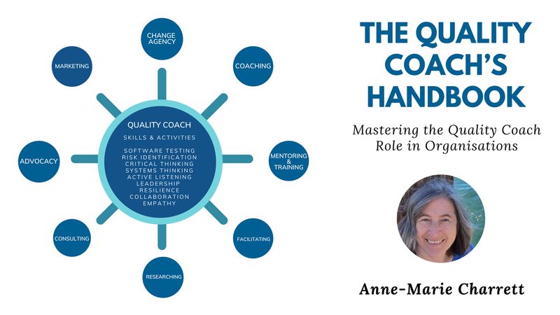 leanpub's tweet image. The Quality Coach&apos;s Handbook Course: Mastering the Quality Coach Role in Organisations by Anne-Marie Charrett is the featured online course on the Leanpub homepage! #ComputerProgramming #SoftwareEngineering #EngineeringManagement #Testing #AutomatedSoftwareTesting

The Quality…