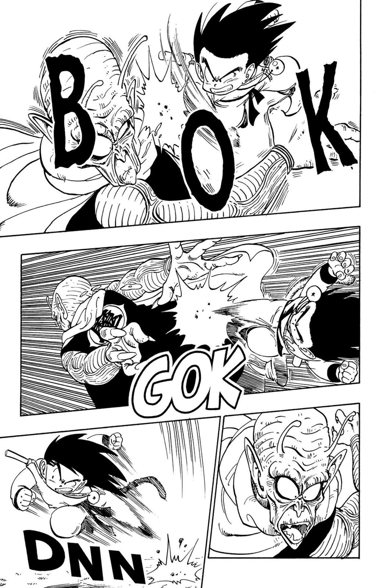 Axl_hk's tweet image. Guys did you know that Toriyama was very good at drawing fights