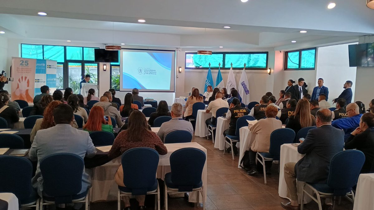 Se lanzó el Estudio sobre las características del agresor sexual en Guatemala, desarrollado por <a href="/secretariasvet/">Secretaría SVET</a>, con apoyo de <a href="/Sobrevivientes1/">Fundación Sobrevivientes</a> y UNICEF.

La evidencia es clave para la prevención de la violencia sexual, que afecta profundamente a la niñez🔗 unicef.link/4pf38Ys