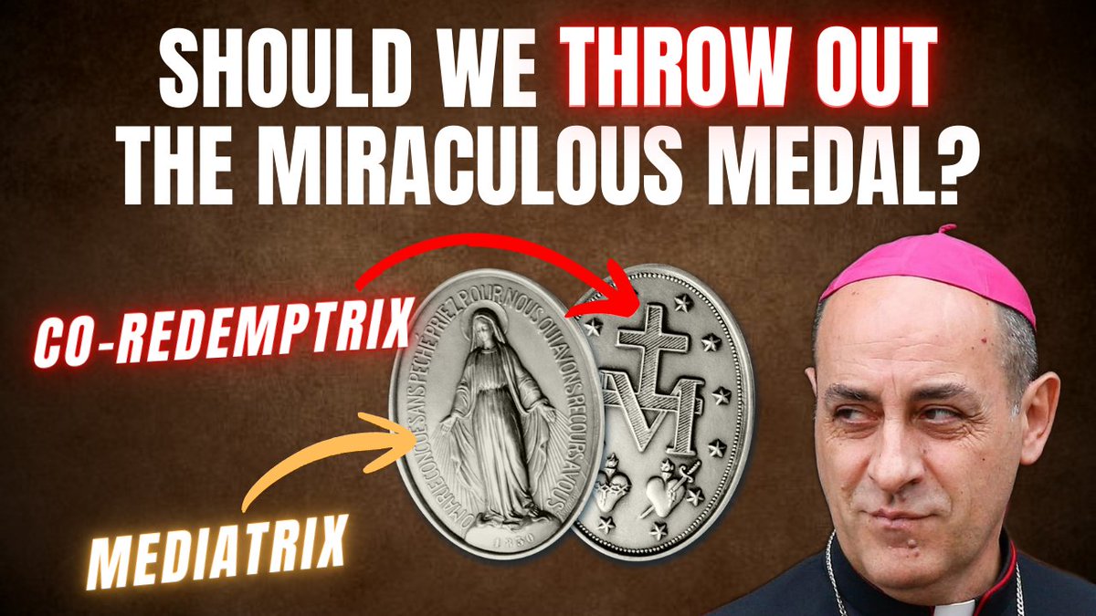 Ave Maria! Don't miss out Tea with Mary tomorrow as Fr Philomeno explains how the recent DDF statement under Cdl. Fernandez denies the very concepts revealed by the Blessed Virgin Mary Herself to St. Catherine Laboure in 1830. Are they correcting Our Lady? youtube.com/live/hvgZwK6br…