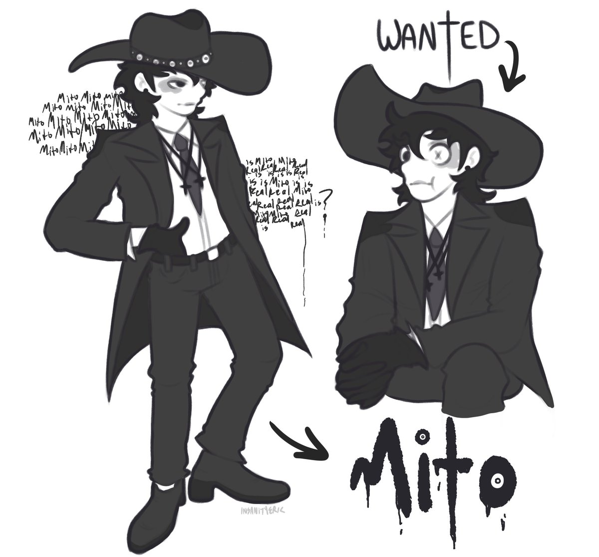 he's wanted but maybe he just wants a little break! 🌑 <a href="/DPRIAN_/">Christian Yu</a> 
#dprian #dprianart #dprianfanart #mito