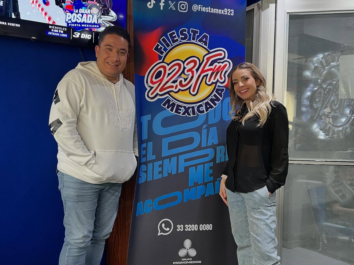 Arrancando con #LasComplafiestasAlInstante con Myriam Castellanos y Héctor Flores a través del 92.3 de FM
WhatsApp: 3332000080