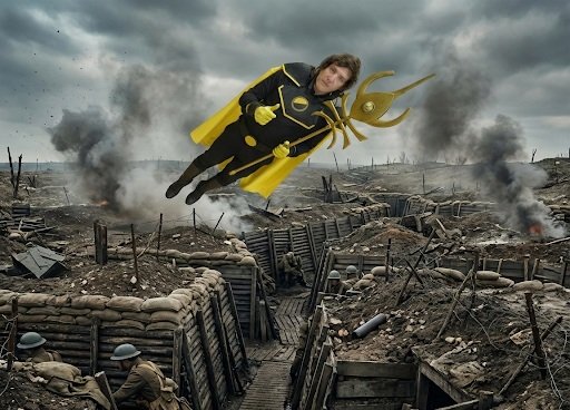 Ok I'll bite.. can $MIDMAN save us in the trenches? 🪖