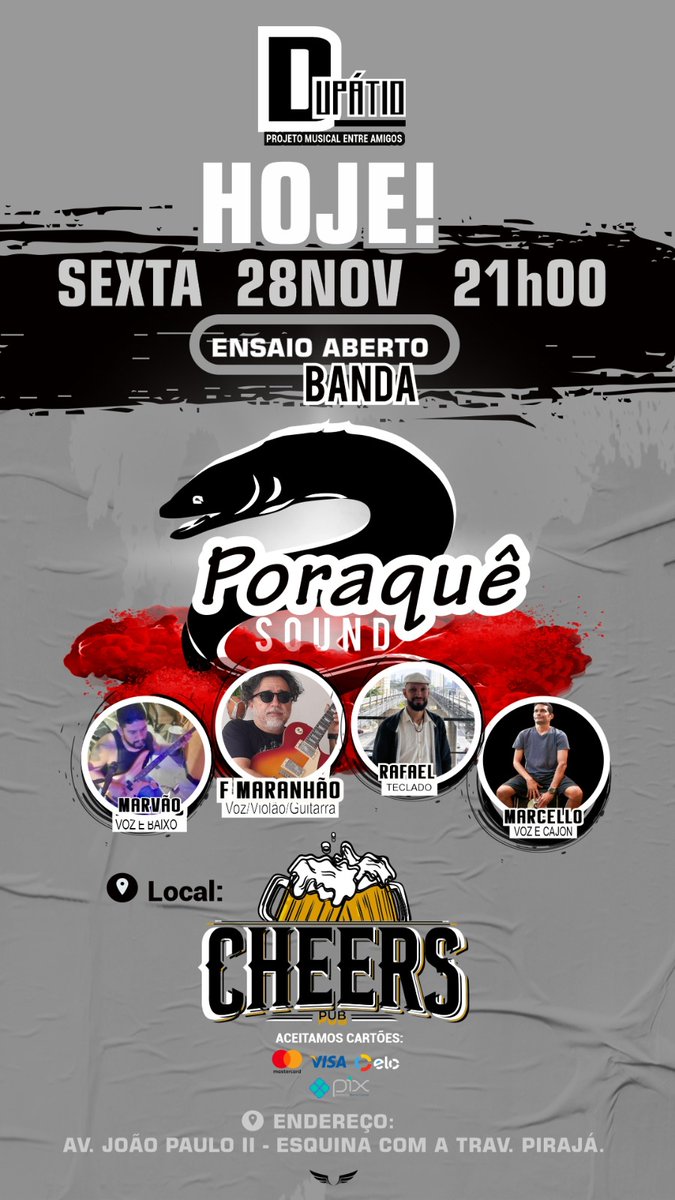 BelemDicas's tweet photo. Ainda sem programação pra essa sexta ?

Segue uma dica ! https://t.co/1rG5AGn4KI