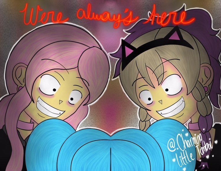 TomboiLittle's tweet image. Why make friends when you can buy wigs and give them personalities? 

#Procreate #digitalart #SelfPortrait