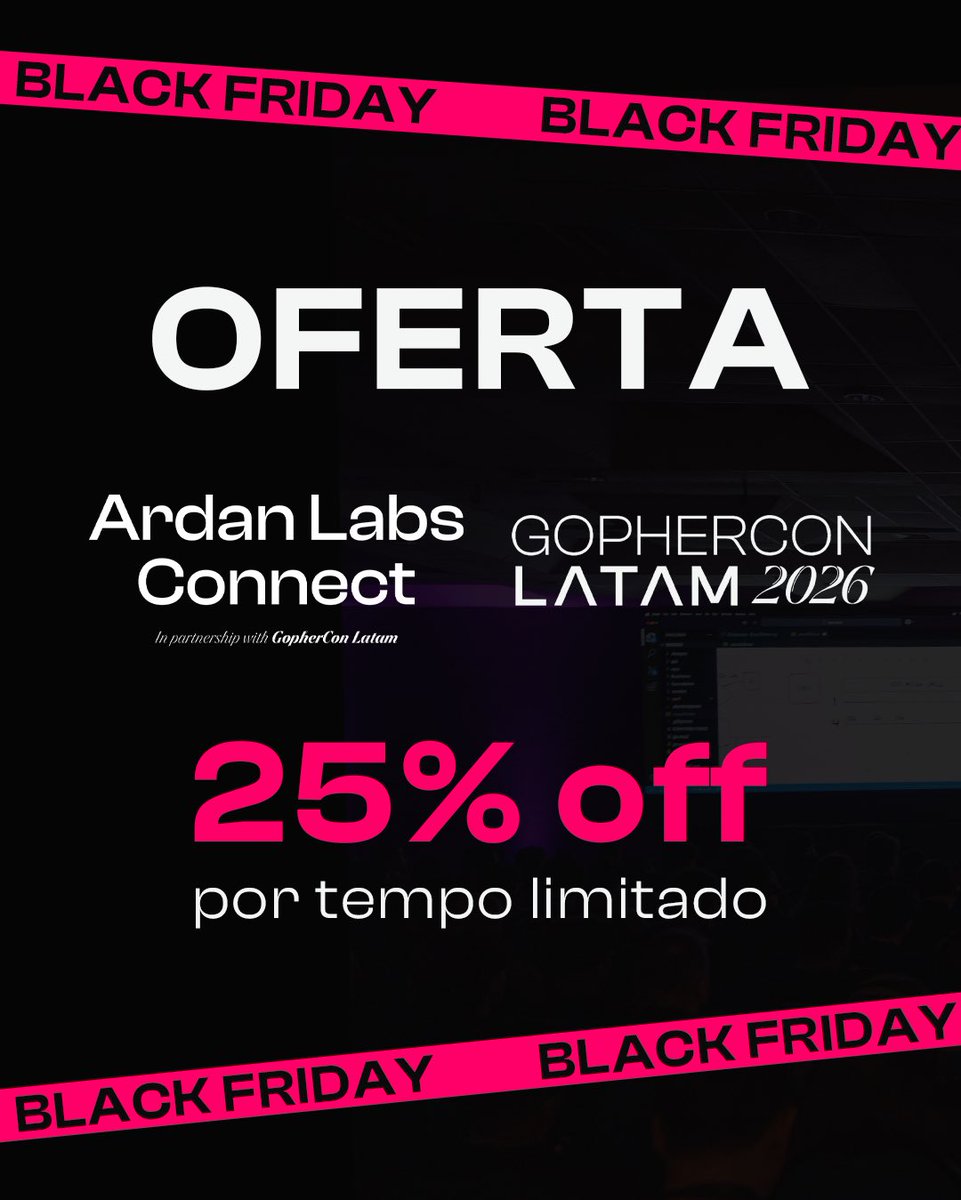 GopherCon Latam tweet media