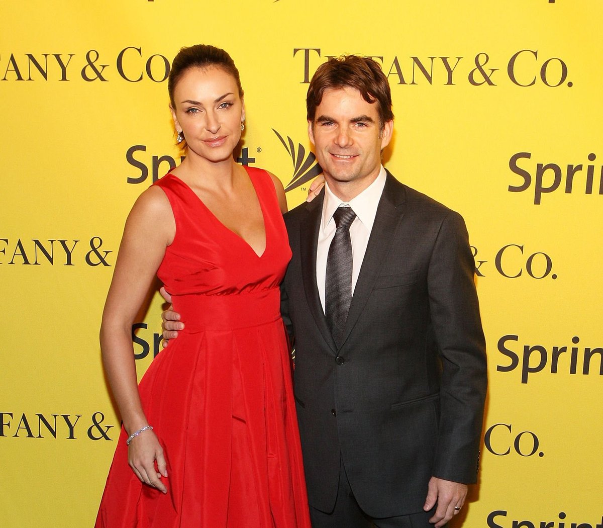 November 28, 2007: Jeff Gordon and his wife Ingrid attended the #NASCAR Cup celebration at <a href="/TiffanyAndCo/">Tiffany & Co.</a> in New York City. The event was a prelude to the championship banquet where Jimmie Johnson was honored for his 2nd consecutive championship.