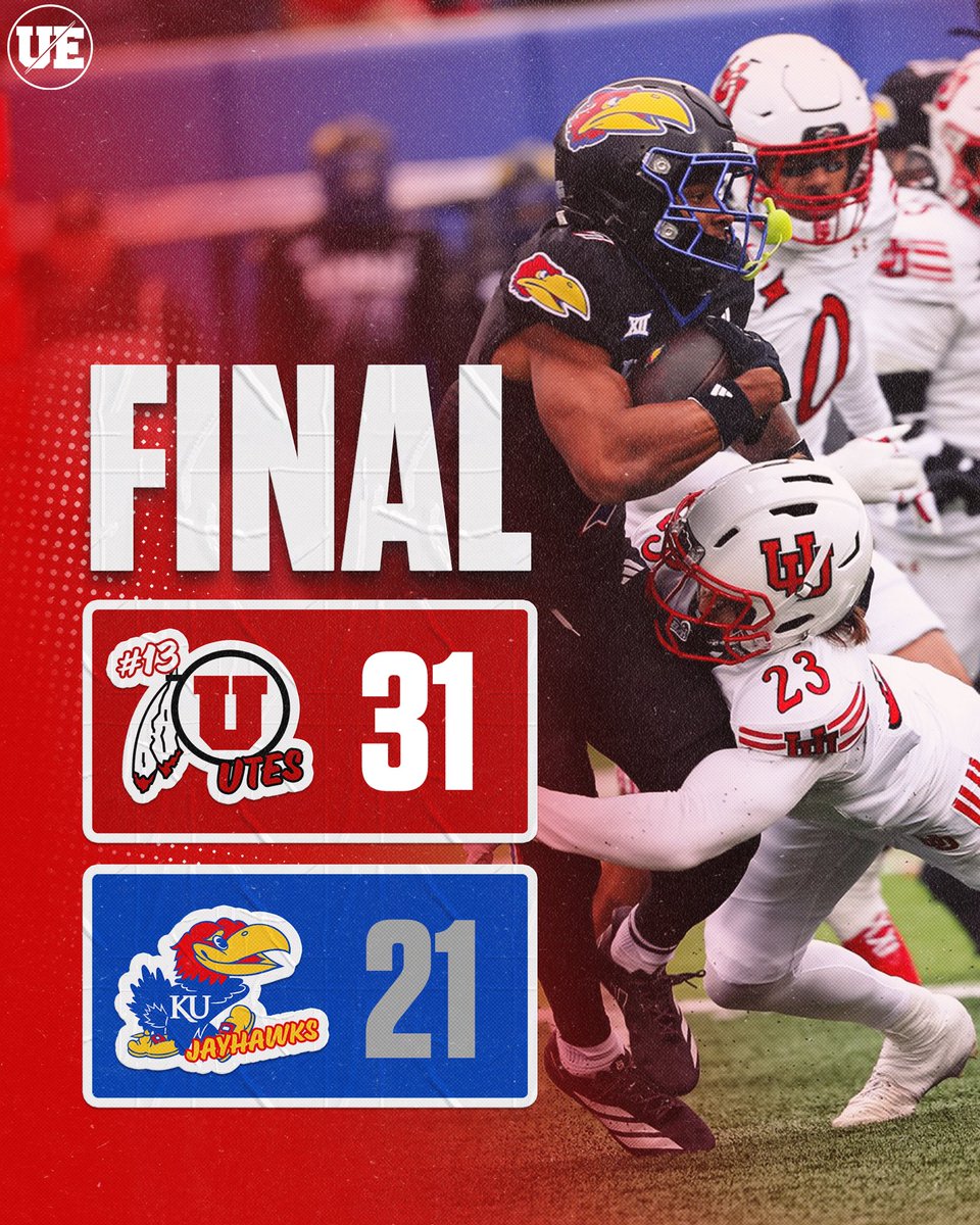 UtesEditz's tweet image. ROCKED THAT CHALK‼️

Utes win and finish the regular season 10-2.

#GoUtes