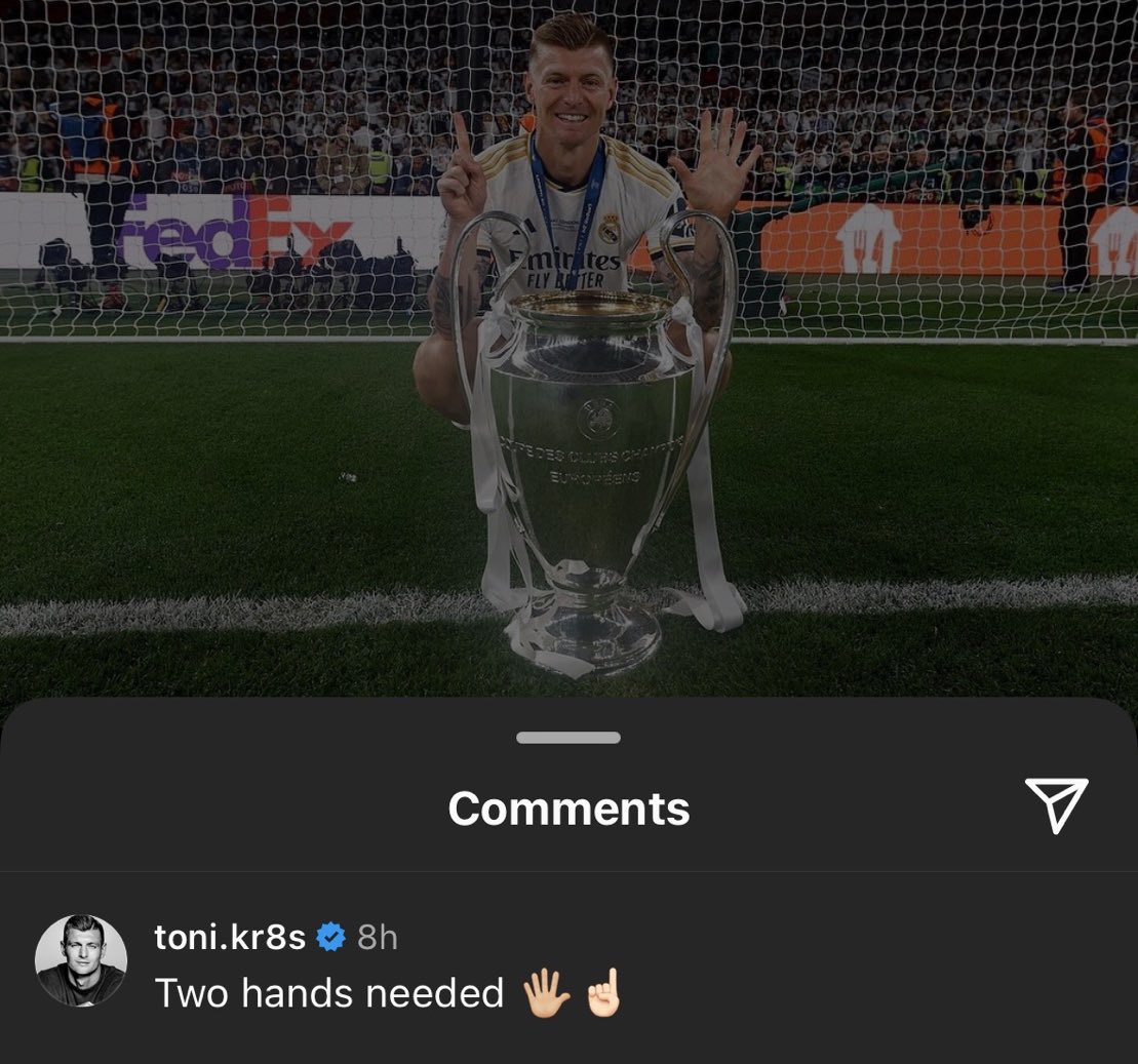 This flex was insane. 😂🤍