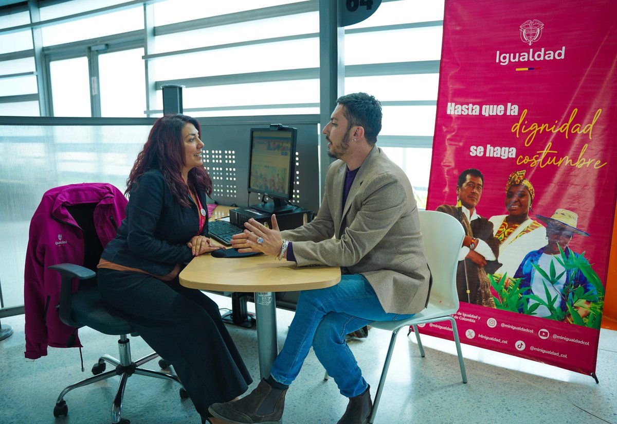 MinIgualdad_Col's tweet image. ¡MinIgualdad abre sus puertas en tu barrio!

Abrimos puntos de atención en el 20 de julio, Suba y Bosa para llevar la respuesta institucional a mujeres, juventudes, comunidades étnicas, personas LGBTIQ+, personas mayores y familias que han sido históricamente excluidas. 

¡Este…