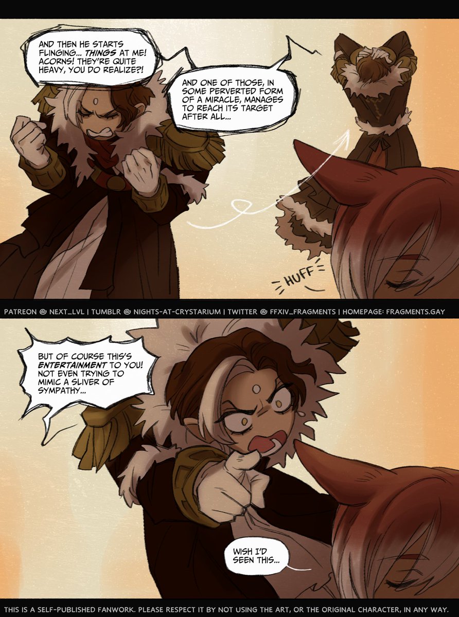 ffxiv_fragments's tweet image. "Fragments" - episode 78
But, merciless, time's ever marching on.
1/3