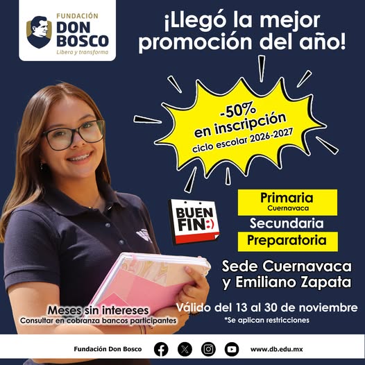 Fundación Don Bosco | Morelos, México. tweet media