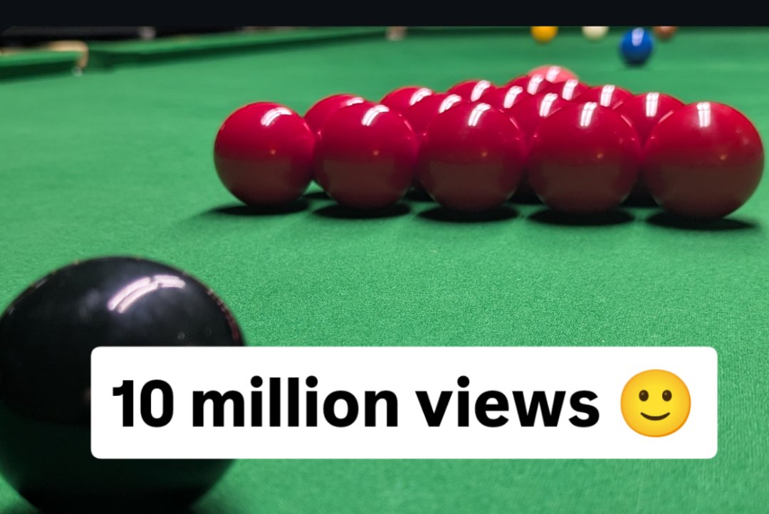 Delighted my <a href="/Snooker_Chat/">Snooker Chat 🔴⚫🔴</a> news brand has now surpassed 10 MILLION social media post views in just over a year. 

Wonderful milestone - great to engage with so many through good journalism. #snooker