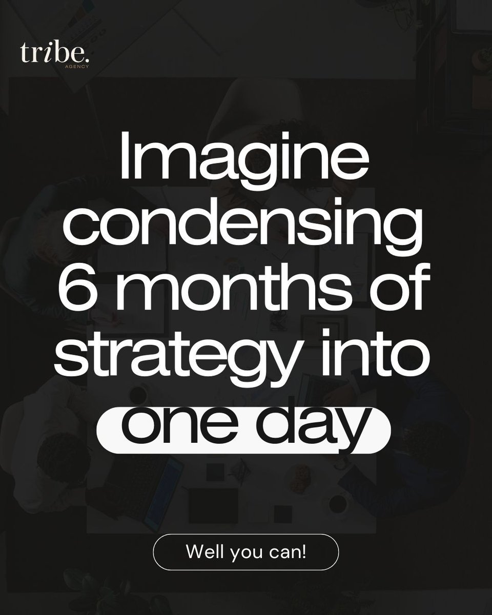 TribeAgency1's tweet image. Stop spending months planning. Gain a Q1 2026 commercial roadmap in ONE day.

MedTech execs: The Tribe Agency VIP Brand Intensive™ cuts through the noise. Get 6 months of strategy now, not next quarter.

Black Friday Q1 2026 spots are live.

DM &quot;VIP&quot; to claim your spot! #MedTech…