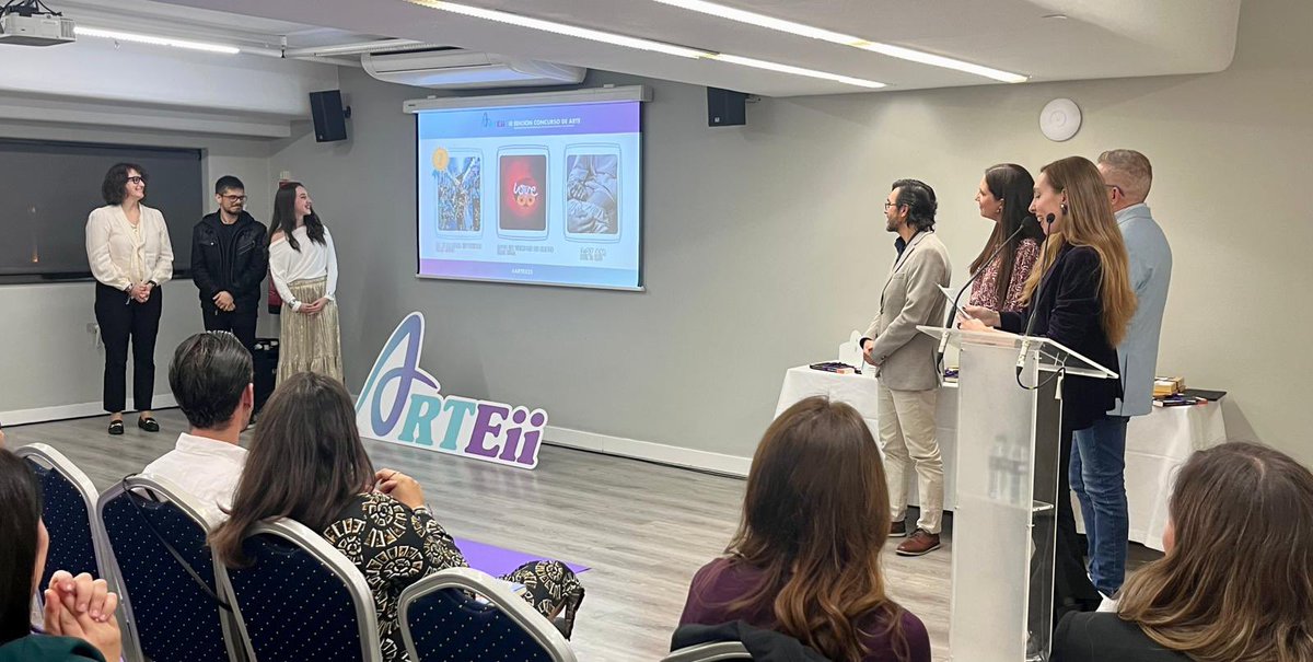 EntrenaEII's tweet photo. Hoy se ha celebrado l gala de entrega de los premios de la tercera edición de #ARTEii

¿Quieres saber cómo han transcurrido? 
@ACCU_Espana @geteccu @EntrenaEII @GETEII https://t.co/Ead4gTRj4X