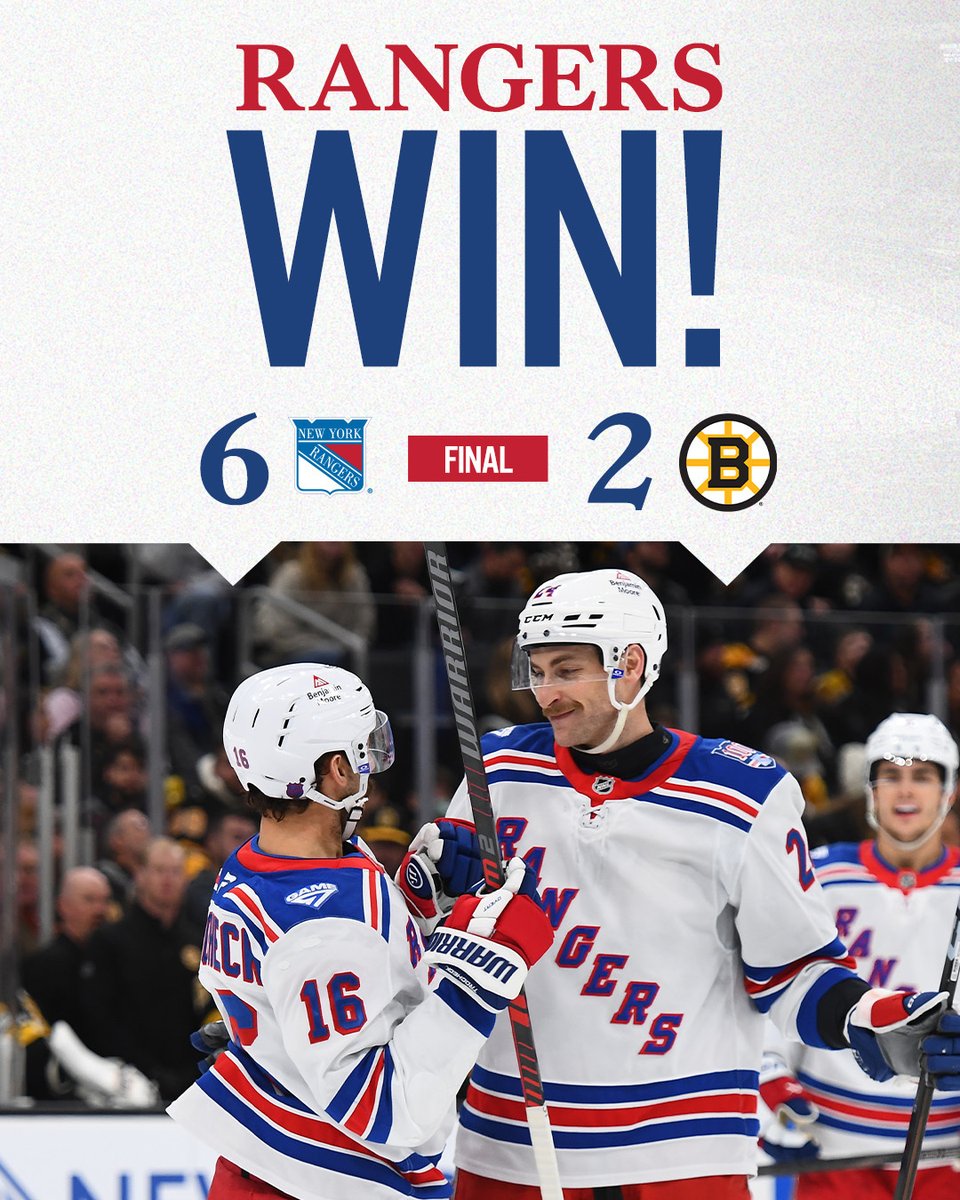 NYRangers's tweet image. COMING HOME WITH ANOTHER ✌️ POINTS