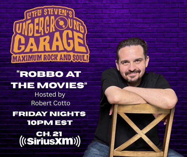 robcotto's tweet image. “Robbo At The Movies” - My Celebration of the sound and spirit of rock &amp;amp; roll on the silver screen PREMIERES TONIGHT -  Friday, November 28th at 10pm EST on @siriusxm in @littlesteven_ug on Channel 21!

#undergroundgarage #siriusxm #cinema #needledrop