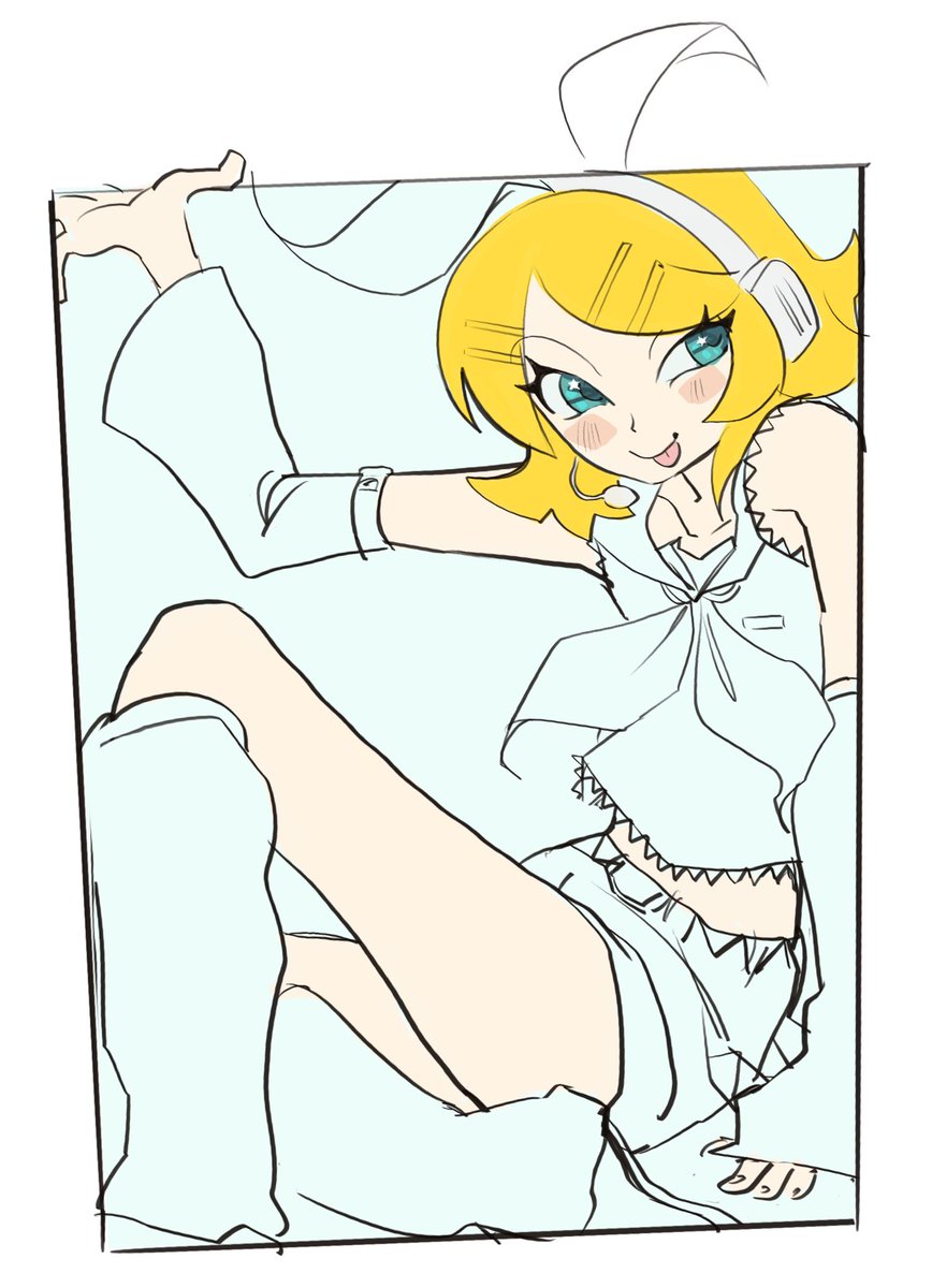 LavanthaFall's tweet image. WIP Kagamine Rin🌸

#KagamineRin #ProjectSekai #鏡音リン