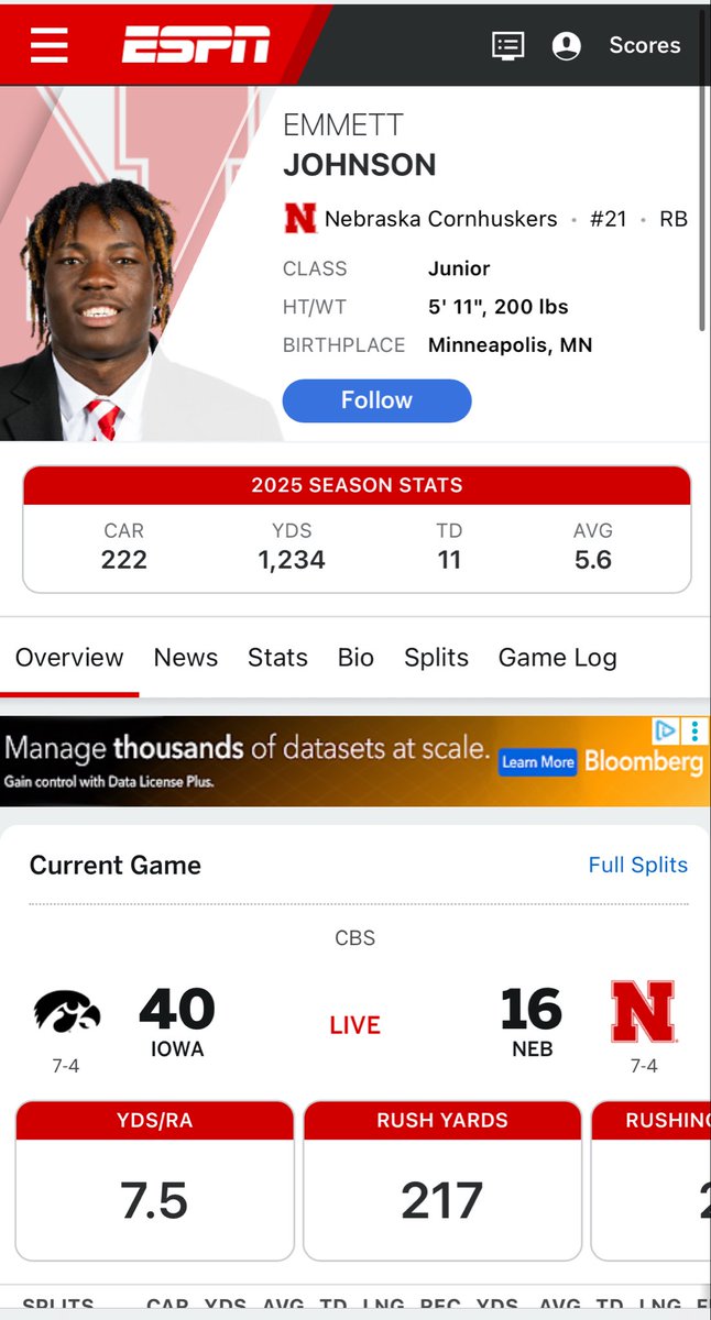 Really the only highlights of this season were:

1) Special Teams turnaround 
2) Pass defense first half of season 
3) This guy. Absolutely special