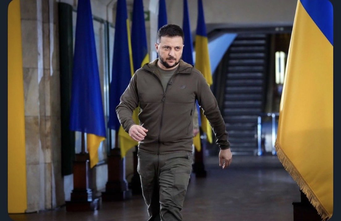 BREAKING:🚨 UNCONFIRMED: IS ZELENSKY PREPARING TO FLEE UKRAINE?

Rumours are now exploding across Kyiv that Volodymyr Zelensky may be preparing to flee the country as anti-corruption forces close in — after raids reportedly reached the offices of his closest allies.

A massive