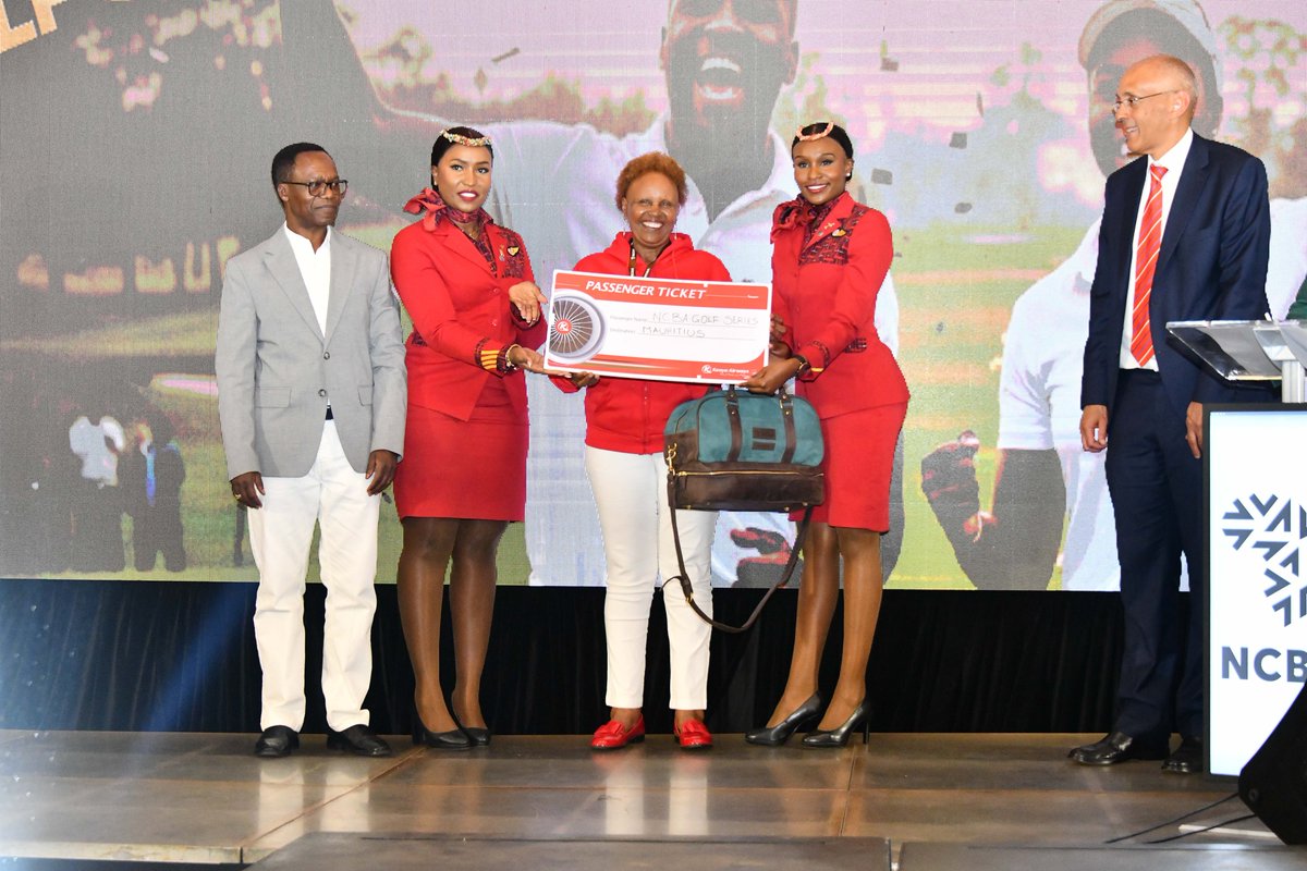 To the champions who claimed the 2025 Muthaiga crowns, congratulations. Your victory reflects discipline, and the true spirit of the #NCBAGolfSeries2025. A special thank you to <a href="/KenyaAirways/">Kenya Airways</a> for celebrating our winners with remarkable gifts, adding wings to an exceptional moment.