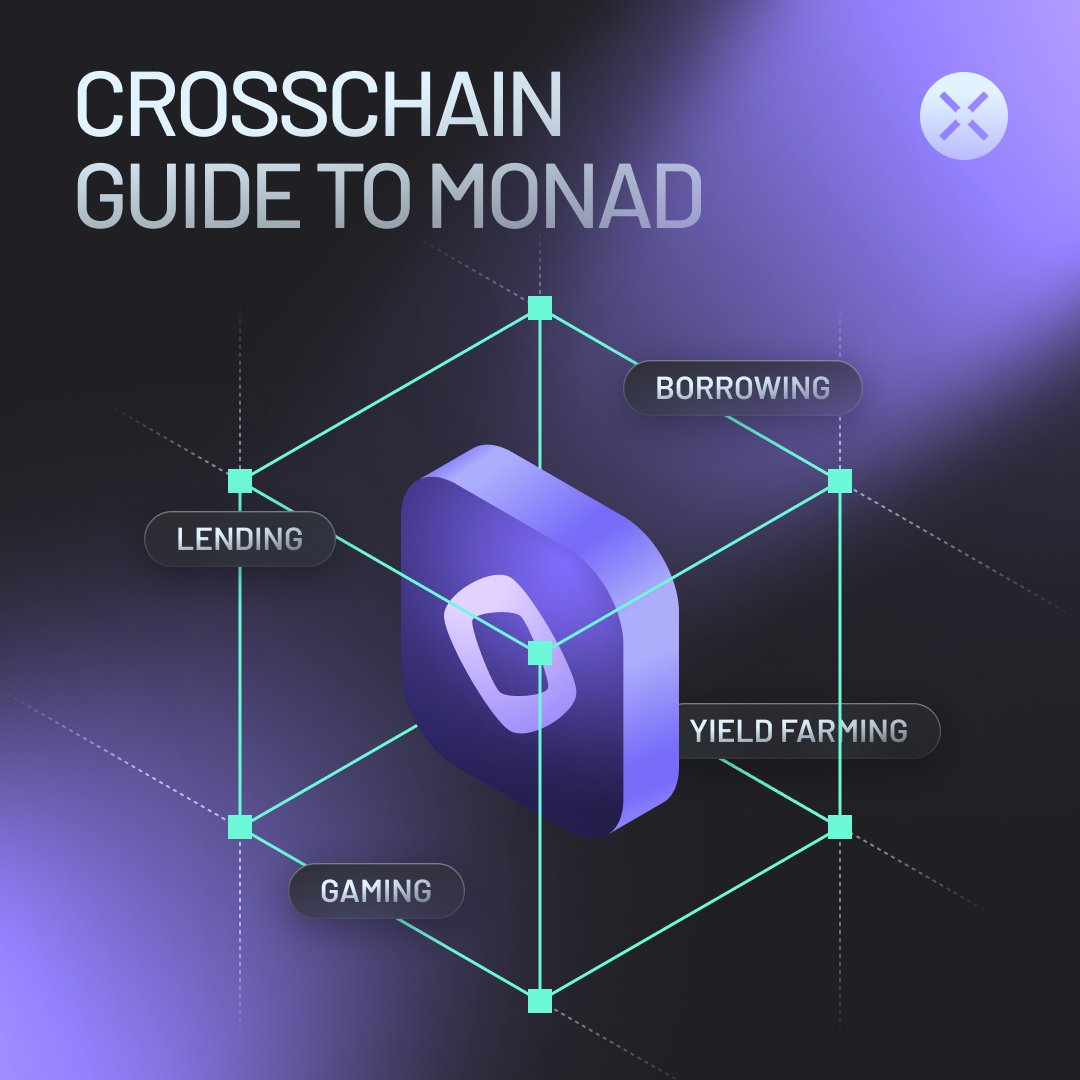 AcrossProtocol's tweet image. Bridge to Monad in seconds, for cents with Across.

Then what?

Lend, farm, and play games. Discover countless DeFi opportunities built for speed.

Here’s your quick guide to Monad’s thriving ecosystem. 👇