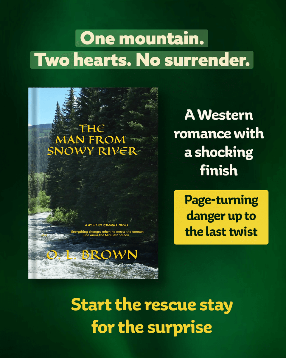 DailyBookBlogs's tweet image. Pinned down, bleeding, and outnumbered, Ben thinks the debt will cost him his life… until an unbreakable woman storms into the fight. By O.L. Brown

Available on - amzn.to/47ZTGR8