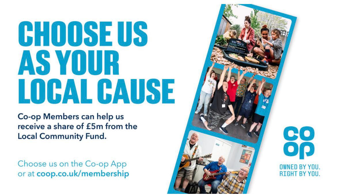 CommunitiesFir1's tweet image. Communities First Foundation is part of the @coopuk Local Community Fund, to find out more about our project and to choose us as your cause, click here:

membership.coop.co.uk/causes/98280

#CoopLocalCommunityFund
#CoopCommunity
#CoopMember
#ChooseYourCause
#MakeADifference
#SupportLocal